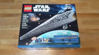 Lego Star Wars Star Destroyer 10221 Nib Rare Discontinued