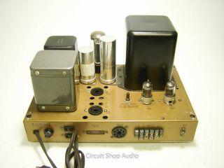 Vintage Heathkit W - 5M Monoblock Tube Amplfiers with Covers - - KT 1 4