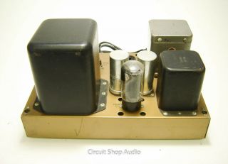 Vintage Heathkit W - 5M Monoblock Tube Amplfiers with Covers - - KT 1 8