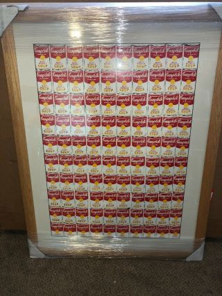 Andy Warhol Signed Autographed ‘100 Cans 