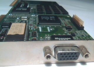 Video Graphics Card ATI Mach64 VLB VESA with 2MB vintage for 486 computer 3