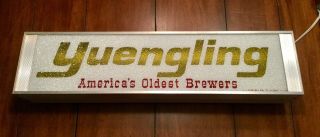 Vintage Yuengling Beer Sign Old Advertising Old Brewery Light Up Display