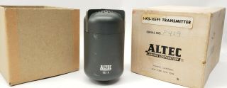 Vintage Altec Model 633a Microphone Salt Shaker Mic