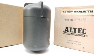 Vintage Altec Model 633A Microphone Salt Shaker Mic 3