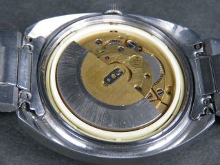 VINTAGE TISSOT SEASTAR 2571 STAINLESS STEEL SWISS DAY DATE AUTOMATIC MENS WATCH 12