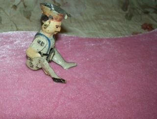 Fascinating Antique Tin Man - - Early Soldier? - Moving Parts - - 1890 