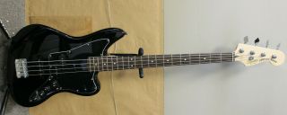 Fender Squier Vintage Modified 4 - String Electric Black Jaguar Bass Guitar Freesh