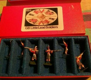 Gb Little Lead Soldiers - - Nb15 - - Gordon Highlanders - - - - L@@k