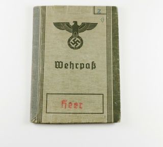 Vintage Germany Austria Austrian Wwii Document 1938