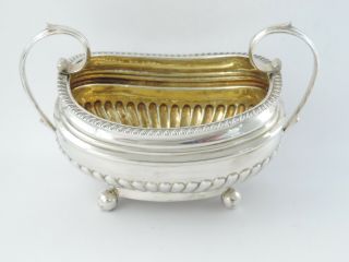 Top Quality Georgian Silver Gilt Sugar Bowl London 1815 Ann George Burrows 365g