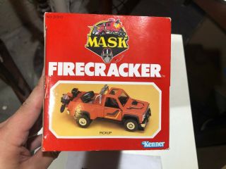 1985 Kenner M.  A.  S.  K.  Mask Firecracker Box RARE 1980s Superhero 5