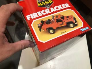 1985 Kenner M.  A.  S.  K.  Mask Firecracker Box RARE 1980s Superhero 6