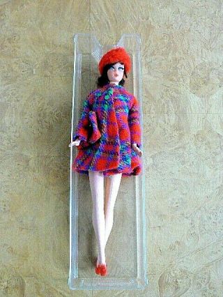 Vintage Brunette Barbie In Sears Exclusive Mad About Plaid Gift Set 1587 (1970)