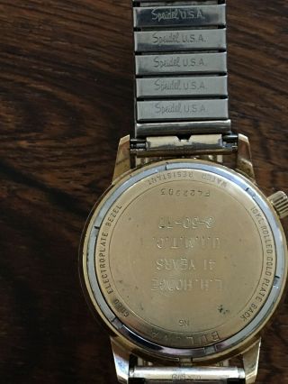 Vintage 10 Piece Watch lot; Zodiac Triple Date,  Accutron,  for parts/repair 6