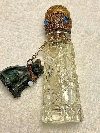 FILE 2013: Anointing of a Cathar Witch,  rare antique bottle D 4