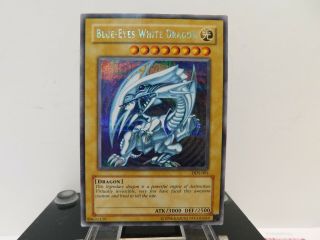 Blue Eyes White Dragon Dds - 001 Secret Rare Yugioh Card Dark Dual Stories Promo