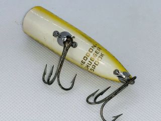 Heddon Chugger Spook Vintage Lure Frog Scale Very RARE WOW EX 3
