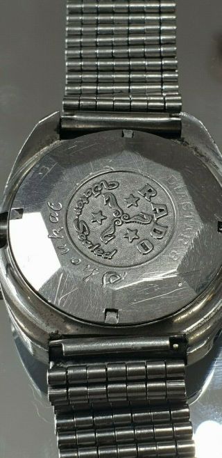RADO DIASTAR Vintage Mens Automatic Watch Pre owned in 3