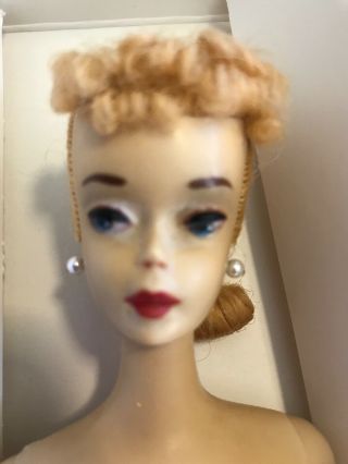 Vintage Blond Number 3 Ponytail Barbie