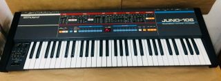 Vintage Roland Juno - 106 Keyboard Synthesizer