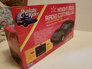 Knight Rider 2000 CAR Kenner Radio Control CONTROLLED vintage 1984 MISB 3