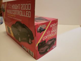 Knight Rider 2000 CAR Kenner Radio Control CONTROLLED vintage 1984 MISB 4