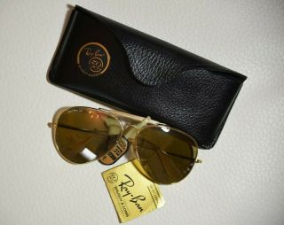 Ray - Ban The General 50th Anniversary W0363 58mm Aviator Sunglasses Vintage