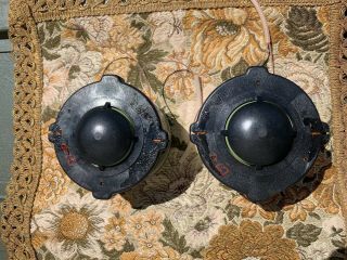 2 x Neumann horn AlNiCo tweeter horn drivers vintage speaker 4