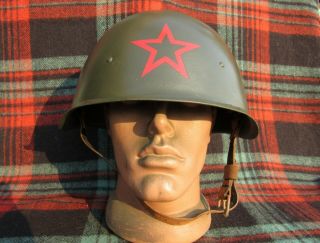 - Authentic Ww2 Wwii Relic Soviet Red Army Helmet " CШ40 Six Rivets " 9