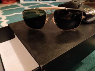Authentic Bausch And Lomb B & L Ray - Ban Explorer Pilot Sunglasses 62 14 B&l Nos