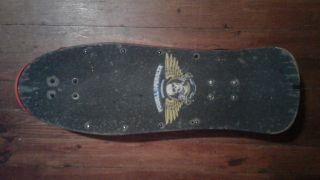 Vintage 1989 Powell Peralta Tony Hawk Complete Skateboard with Trackers & Vision 2
