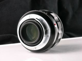 RARE Voigtlander 50mm f1.  2 Nokton lens,  VM,  fits Leica/Sony/Olympus 3
