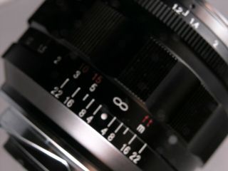 RARE Voigtlander 50mm f1.  2 Nokton lens,  VM,  fits Leica/Sony/Olympus 4