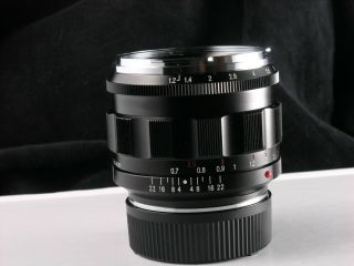 RARE Voigtlander 50mm f1.  2 Nokton lens,  VM,  fits Leica/Sony/Olympus 5