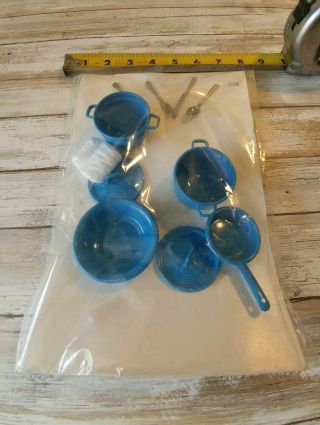 Vintage Doll Sized Pots And Pans