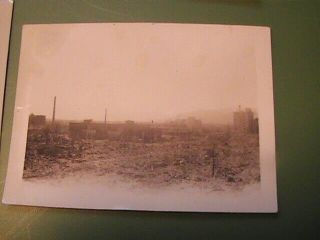 Four Wwii Hiroshima Photos After Bombing Very Rare One Of A Kind