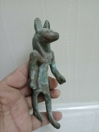 Anubis The Dead And The Embalming Civilization Of Ancient Egypt.  Bronze