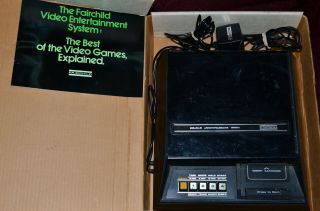 Vintage Fairchild Video Game Entertainment System Fve100