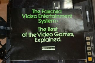 Vintage Fairchild Video Game Entertainment System FVE100 6