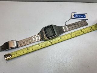 SEIKO 0674 - 5000 1973 LC Quartz LCD Digital watch - James Bond Rare uhr MOT 10