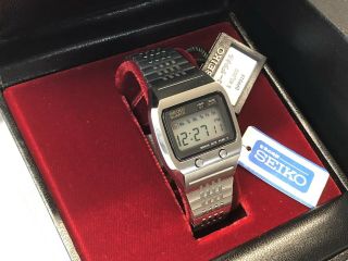 SEIKO 0674 - 5000 1973 LC Quartz LCD Digital watch - James Bond Rare uhr MOT 2