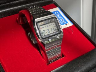 SEIKO 0674 - 5000 1973 LC Quartz LCD Digital watch - James Bond Rare uhr MOT 3