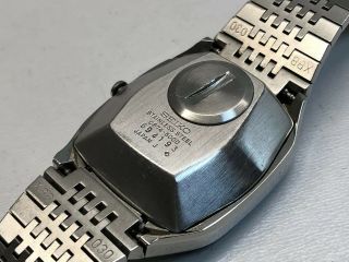 SEIKO 0674 - 5000 1973 LC Quartz LCD Digital watch - James Bond Rare uhr MOT 9