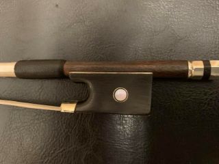 A Very Fine And Rare German Violin Bow Made By Knopf Ca.  1870.