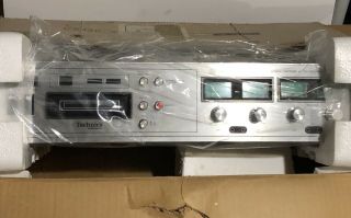 Vintage Technics Rs - 858us 8 Track 4 Channel Quadraphonic Recorder Player