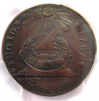 1787 Fugio Cent 1c (united States) - Certified Pcgs Au Details - Rare Coin