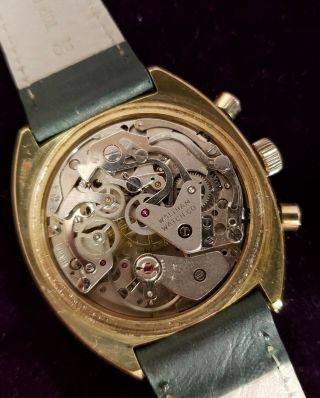 Mens Vintage Waltham Chronograph Valjoux 7733 Wristwatch 10