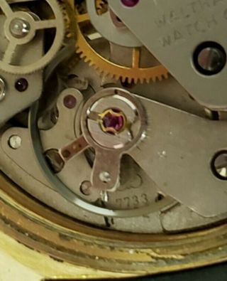 Mens Vintage Waltham Chronograph Valjoux 7733 Wristwatch 11