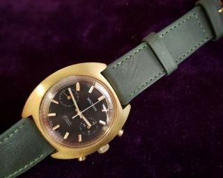 Mens Vintage Waltham Chronograph Valjoux 7733 Wristwatch