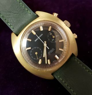 Mens Vintage Waltham Chronograph Valjoux 7733 Wristwatch 2